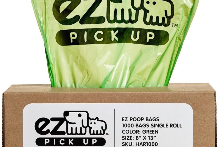 Eco-Friendly Convenience: Review of 1000 EZ Pickup Dog Poop Bags