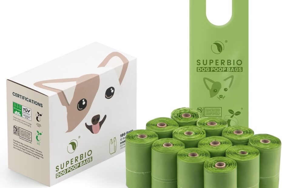 Eco-Friendly Convenience: SUPERBIO Handle Tie Dog Poop Bags Review