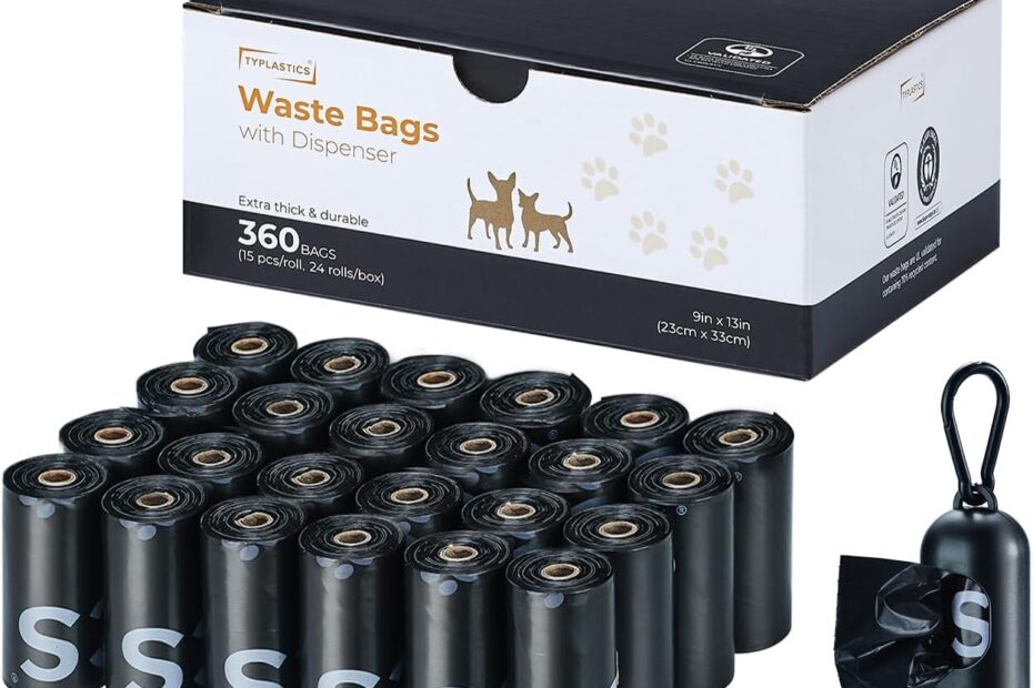 Eco-Friendly Dog Poop Bags: Review of Typlastics' 360 Count Dispenser