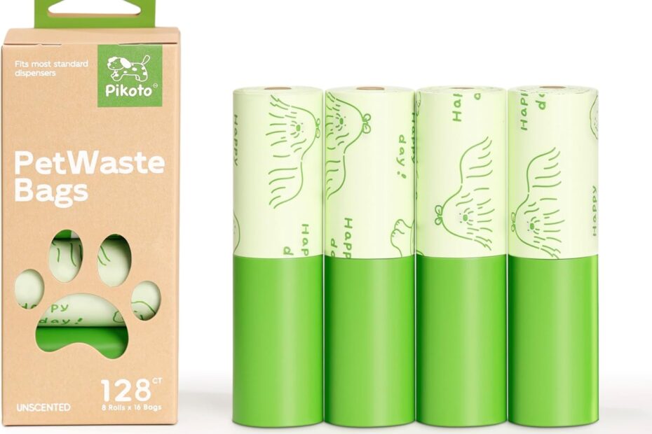 Eco-Friendly Dog Poop Bags: Strong, Leak-Proof, and Perfect for Pet Waste!
