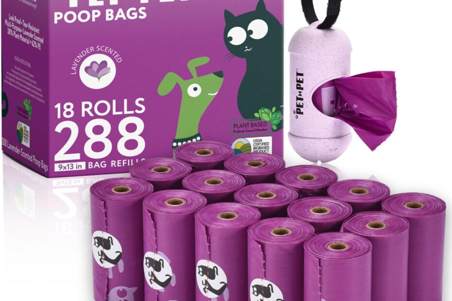 Eco-Friendly Freshness: A Review of Pet N Pet Lavender Scented Dog Poop Bags