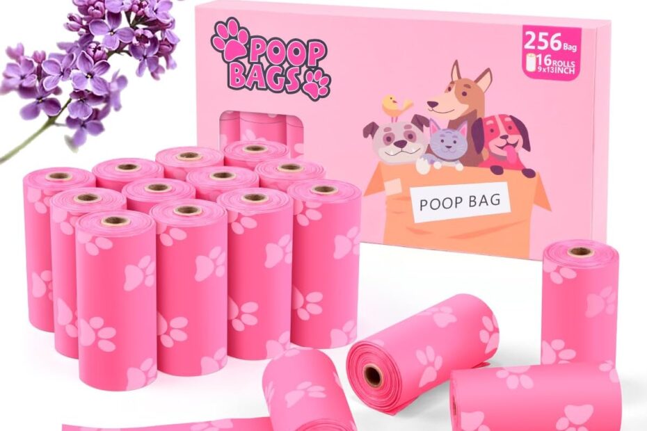 Eco-Friendly Lavender Scented Poop Bags: A Must-Have for Dog Owners!