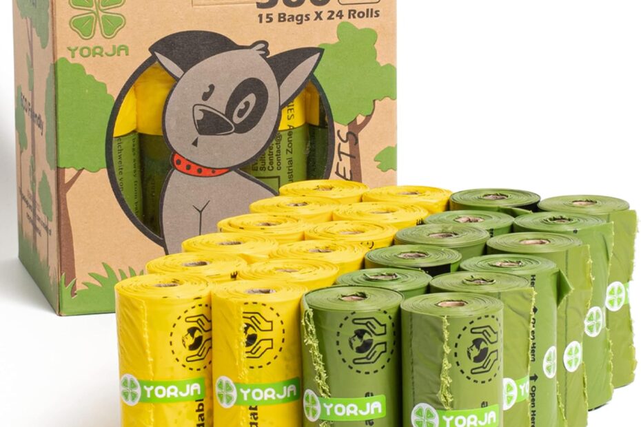 Eco-Friendly & Leak-Proof: YORJA Dog Poop Bags Review