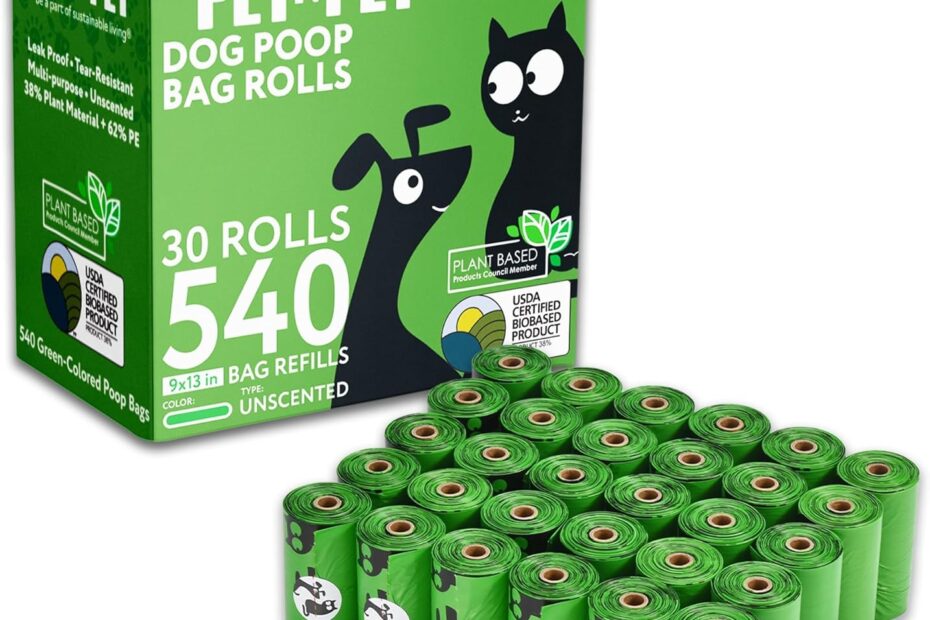 Eco-Friendly Pet Care: Review of Pet N Pet's 540 Count Green Dog Poop Bags