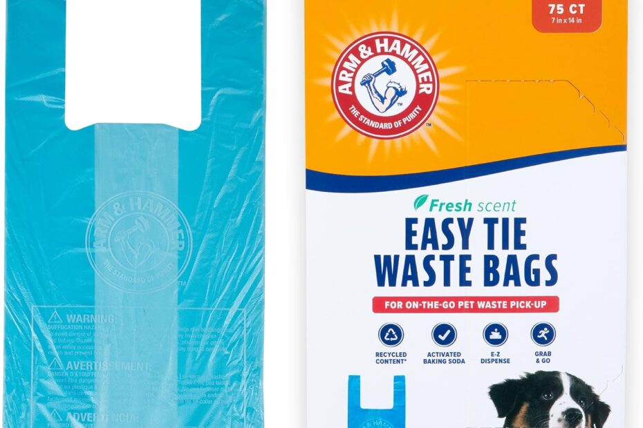 Effortless Clean-Up: ARM & HAMMER Easy-Tie Waste Bags Review
