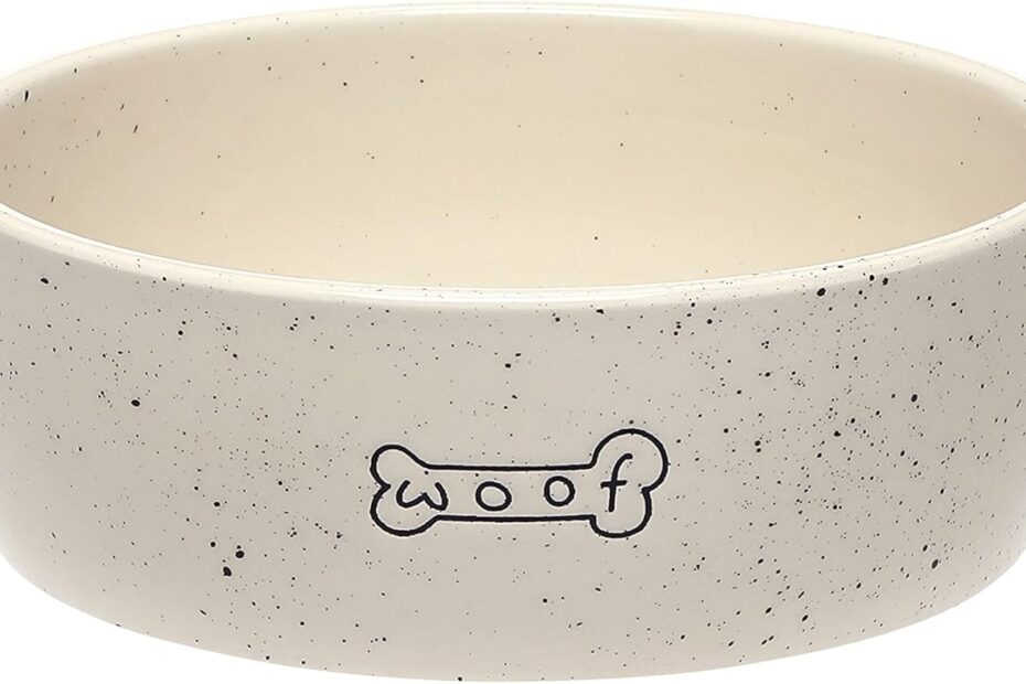 Elevate Mealtime: Pearhead Woof Ceramic Dog Bowl Review