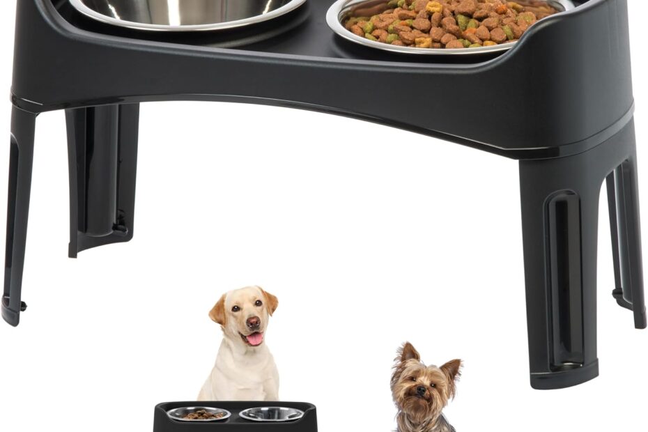 Elevate Mealtime: Review of IRIS USA Adjustable Dog Bowls