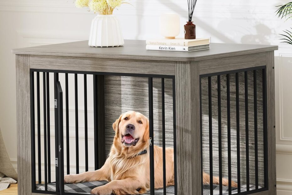 Elevate Your Home: The YITAHOME 43.7" Dog Crate That Doubles as Stylish Furniture