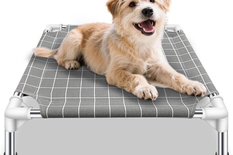 Elevate Your Pet's Comfort: A Review of the Elevated Pet Bed Dog Cot