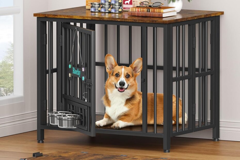Elevate Your Pet's Comfort: Review of Easycom's Stylish Foldable Dog Crate