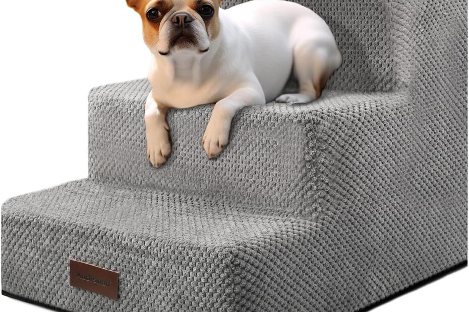 Elevate Your Pet's Comfort: Review of Non-Slip 3-Step Dog Stairs