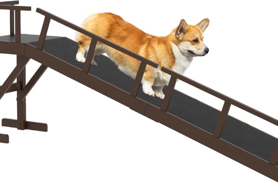Elevate Your Pet's Comfort: Review of the 73" Dog Ramp for Easy Access!