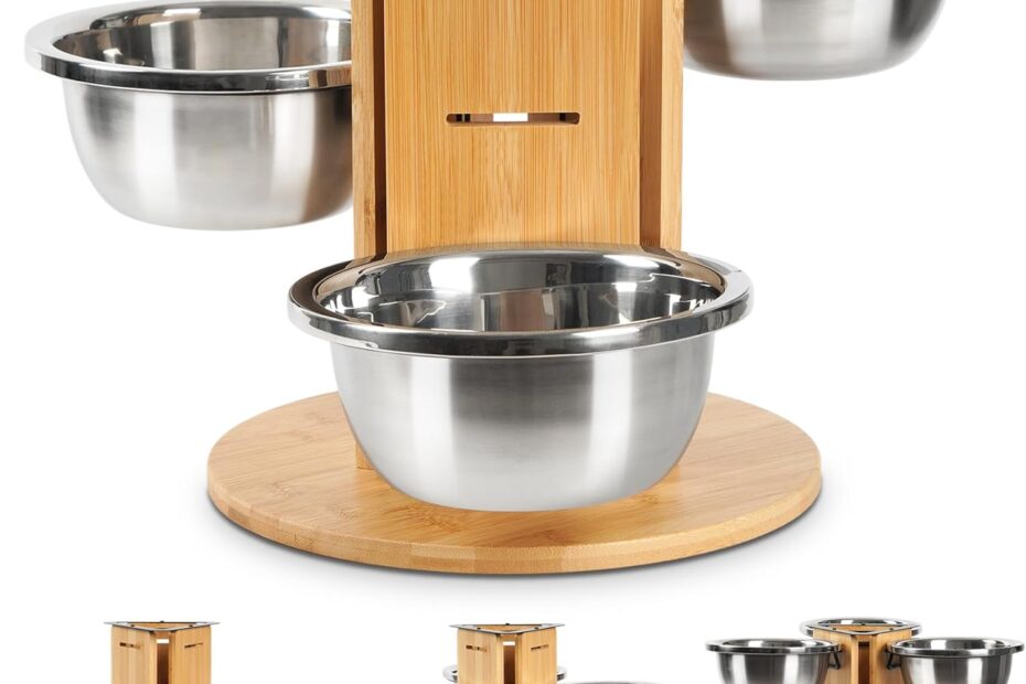 Elevate Your Pet's Dining Experience: Review of the Adjustable Dog Bowl Stand