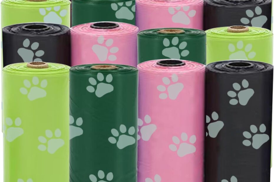 Essential 240Pcs Dog Poop Bags: Leak-Proof & Scented for Hassle-Free Walks!