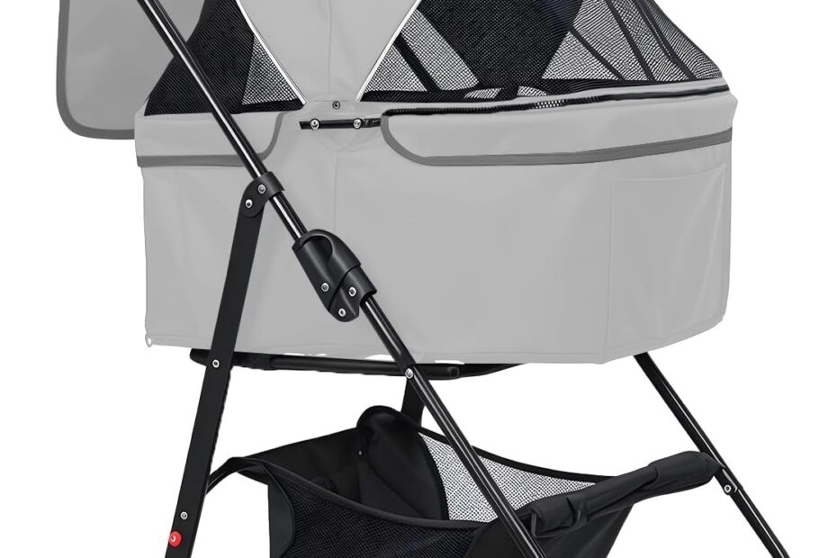 Experience Comfort on the Go: 2 in 1 Foldable Pet Stroller Review