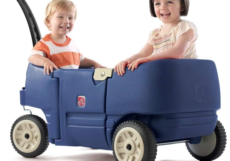 Explore Fun and Safety with the Step2 Wagon for Two Plus: The Ultimate Ride-On Toy for Toddlers!