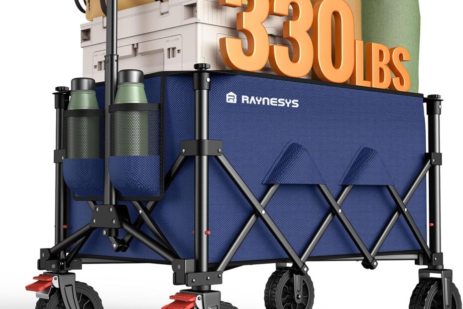 Explore the Outdoors: Review of the Heavy-Duty Foldable Wagon for All Your Needs!