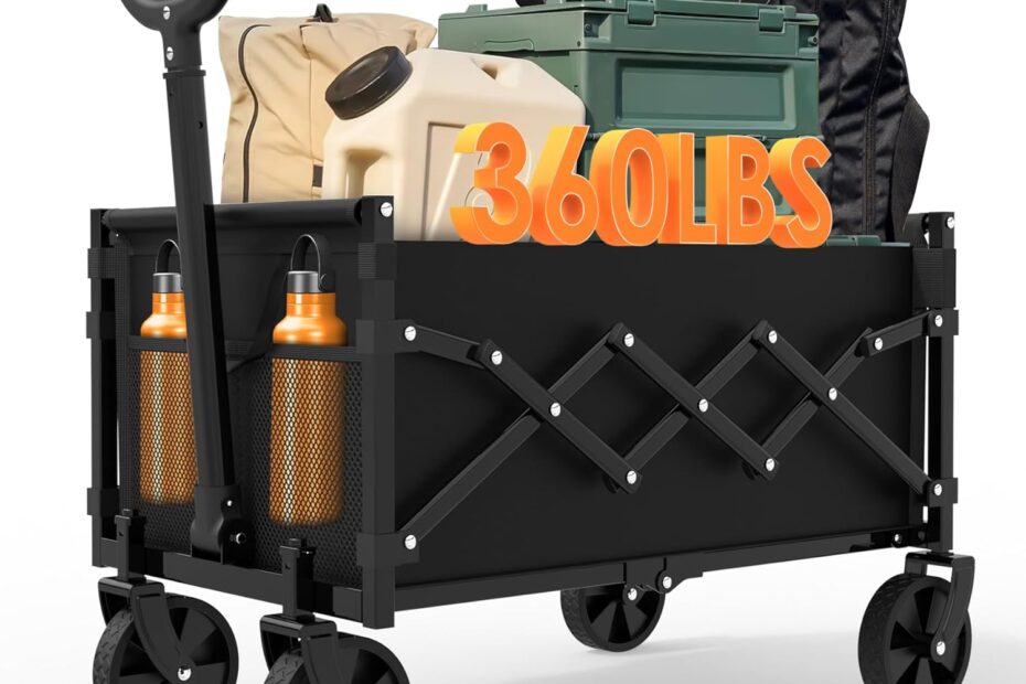 Explore the Outdoors: The Ultimate ZENPETIO 28" Collapsible Wagon Review