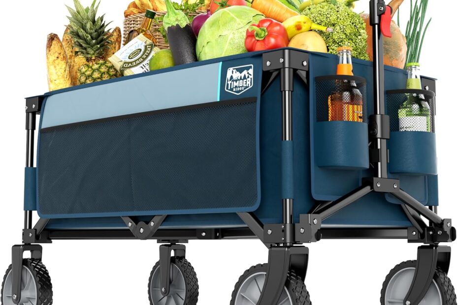 Explore the Outdoors: Timber Ridge Heavy Duty Folding Wagon Review!