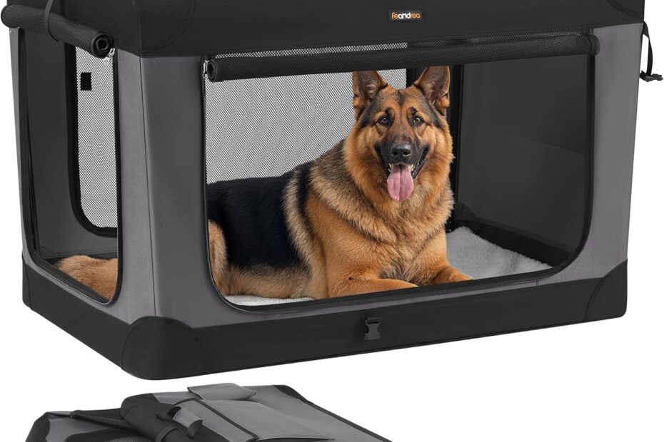 Freedom on the Go: Feandrea's Ultimate Portable Dog Crate Review