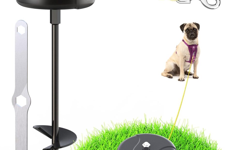 Freedom Unleashed: The Ultimate 30ft Dog Tie Out Cable & Stake Review