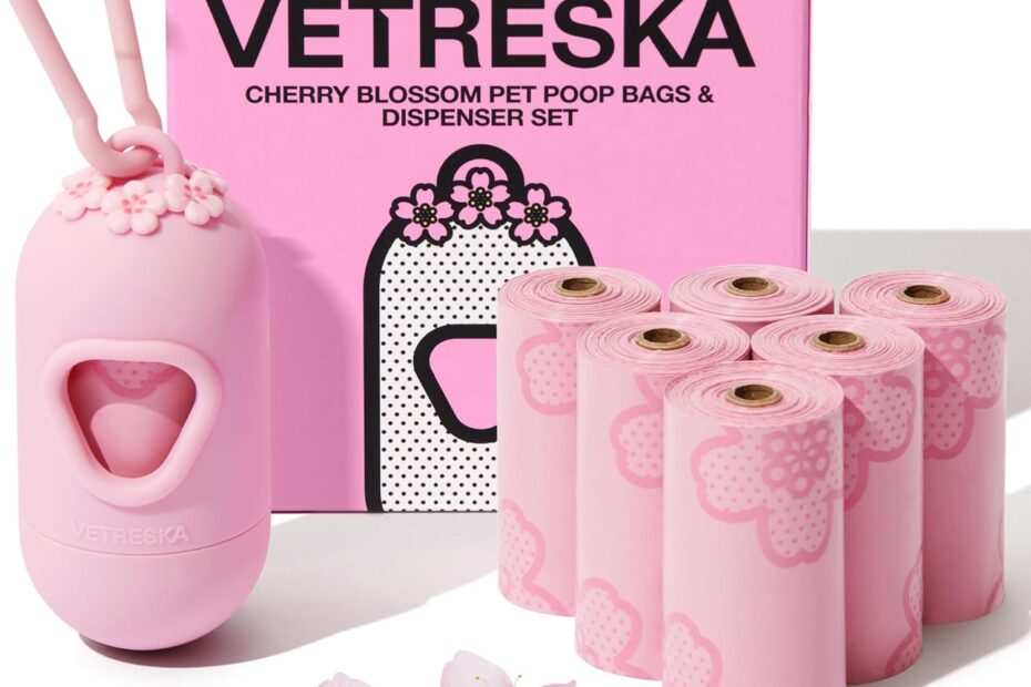 Fresh & Effective: VETRESKA Cherry Blossom Poop Bag Dispenser Review