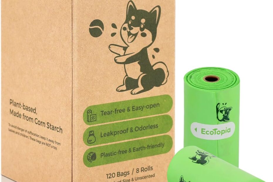 Go Green with Tear-Free, Biodegradable Dog Poop Bags: Eco-Friendly & Leakproof!