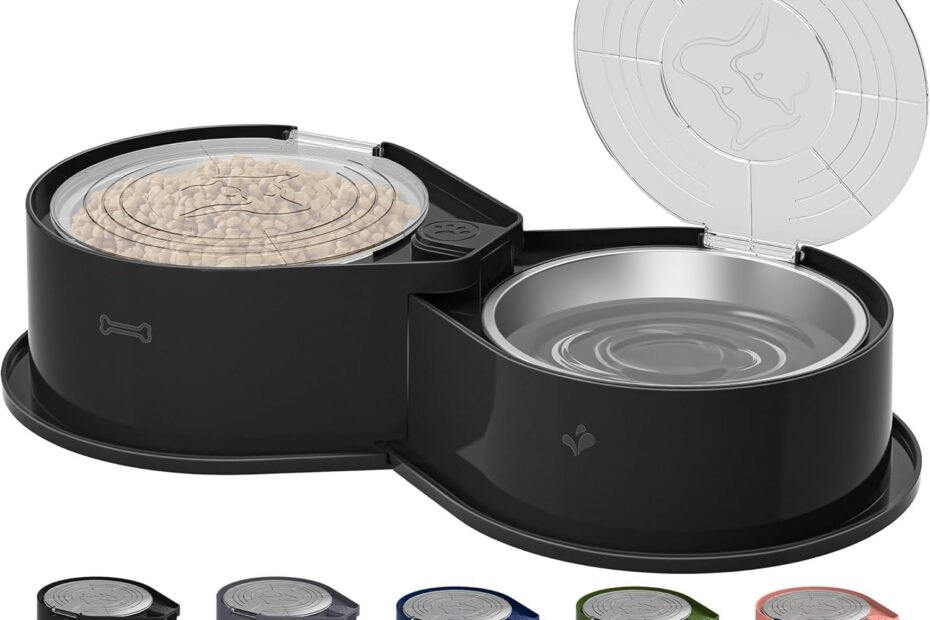 Keep Your Pet's Meals Fresh: The Ultimate Stainless Steel Dog Bowl Set Review