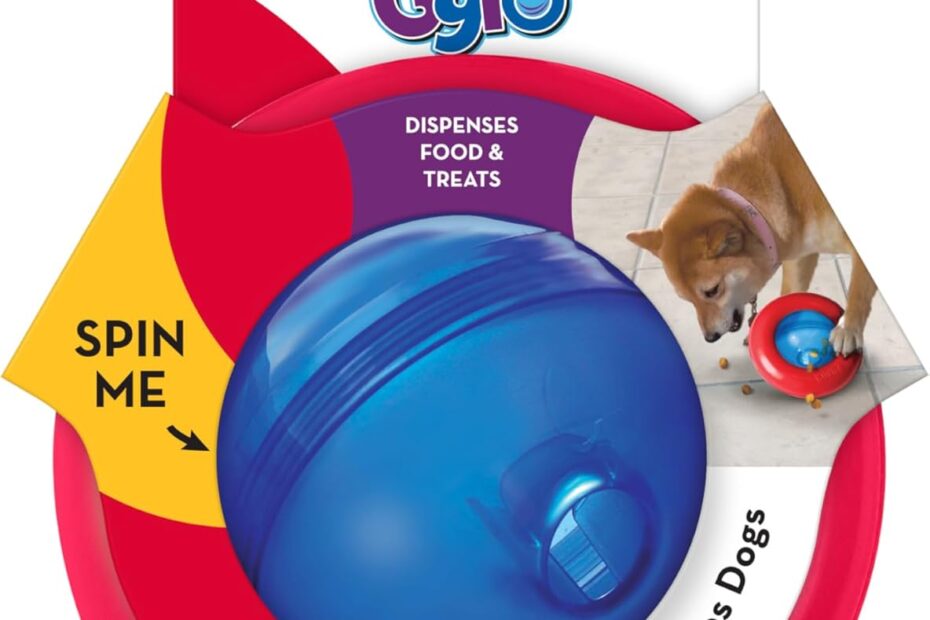 KONG Gyro: The Ultimate Interactive Treat Toy for Small Dogs!