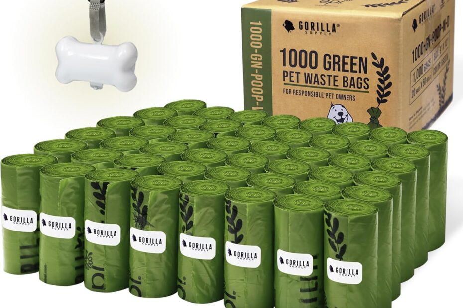 Never Run Out: GORILLA SUPPLY Dog Poop Waste Bags Review