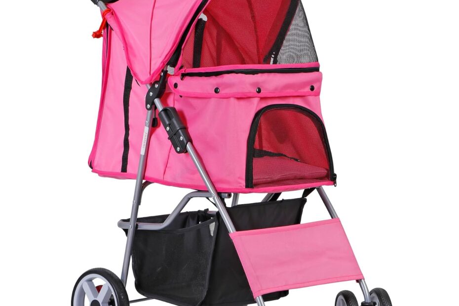Paws on the Go: The Ultimate 4-Wheel Dog Stroller Review!