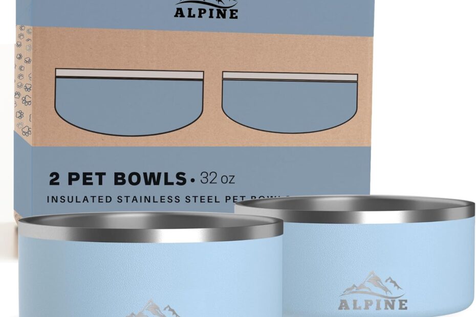 Perfect Feeding Solution: ALPINE Stainless Steel Dog Bowls Review