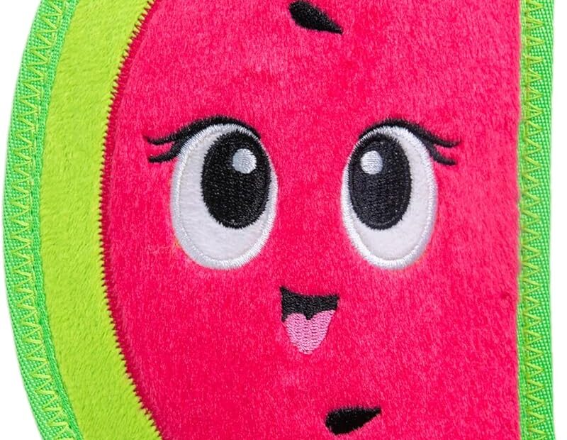 Playtime Reinvented: Review of the Outward Hound Tough Skinz Watermelon Squeaky Dog Toy!