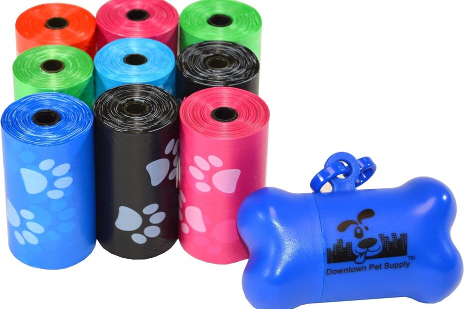 Rainbow Poop Bags: The Colorful Solution for Hassle-Free Dog Waste Cleanup!