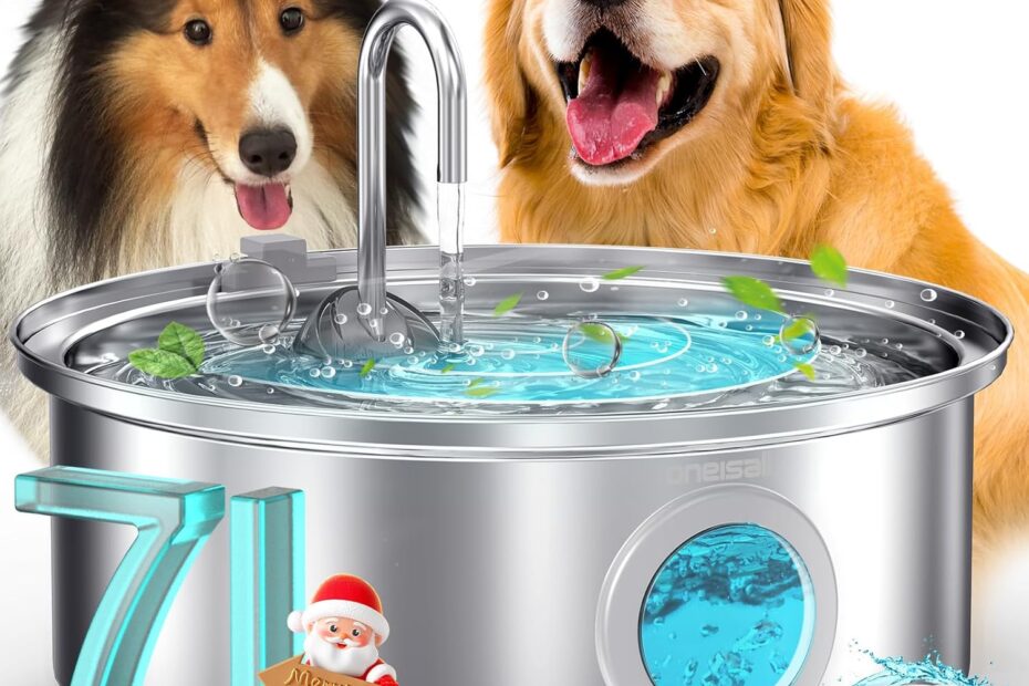 Refresh Your Pet’s Hydration: The Ultimate Review of the Oneisall Dog Water Fountain