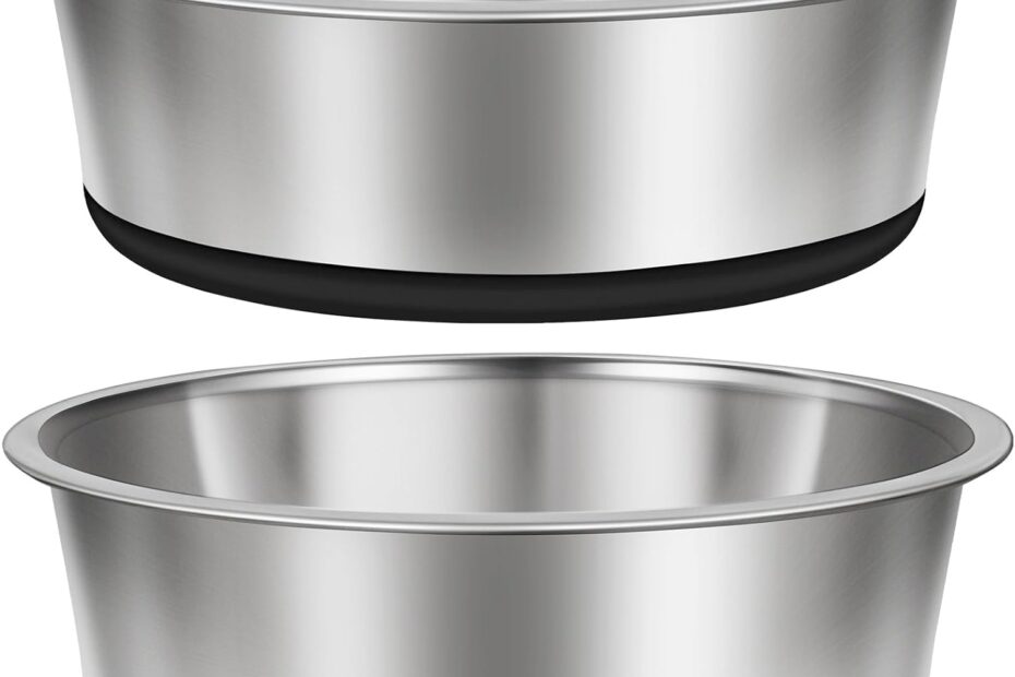 Review: Taglory's Durable 8-Cup Stainless Steel Dog Bowls for Mess-Free Feeding!