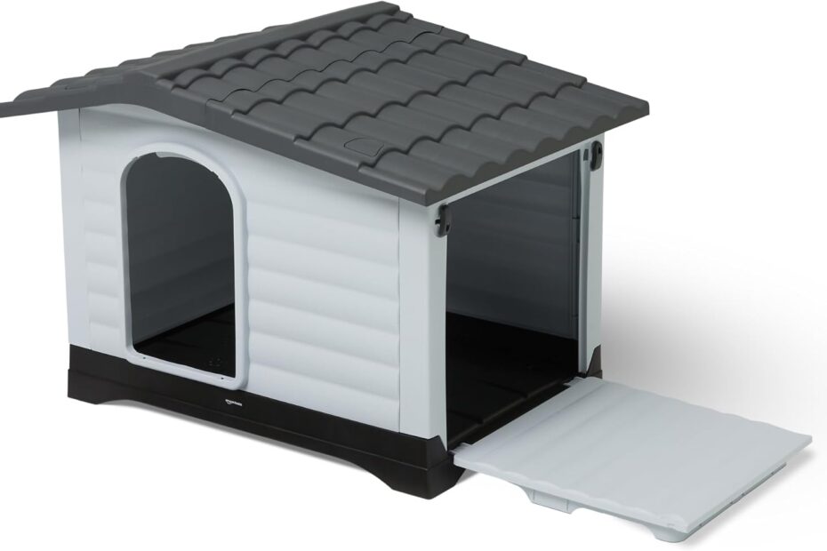 Reviewing the Amazon Basics Plastic Dog House: Perfect Shelter for Your Pooch!