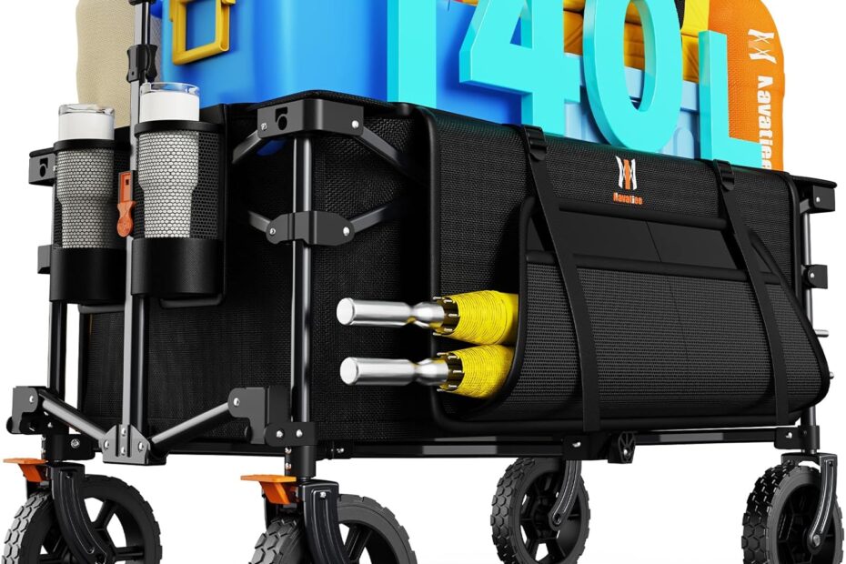 Reviewing the Navatiee 140L Collapsible Wagon: Your Ultimate Grocery Companion!