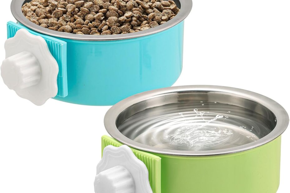 Reviewing the Perfect Crate Companion: Stainless Steel Dog Bowls for Every Pet!