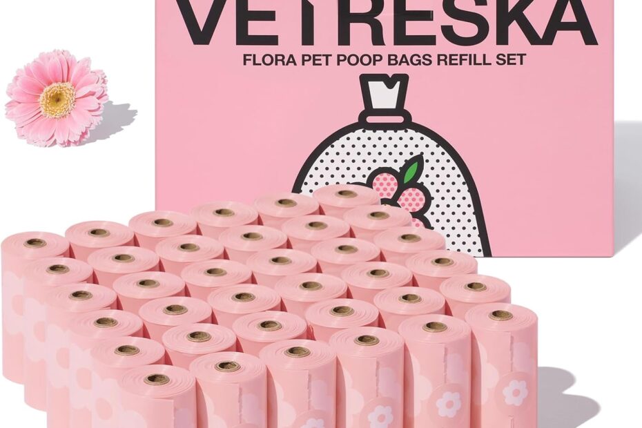 Reviewing VETRESKA Lavender Scented Dog Poop Bags: The Ultimate Solution for Pet Owners!