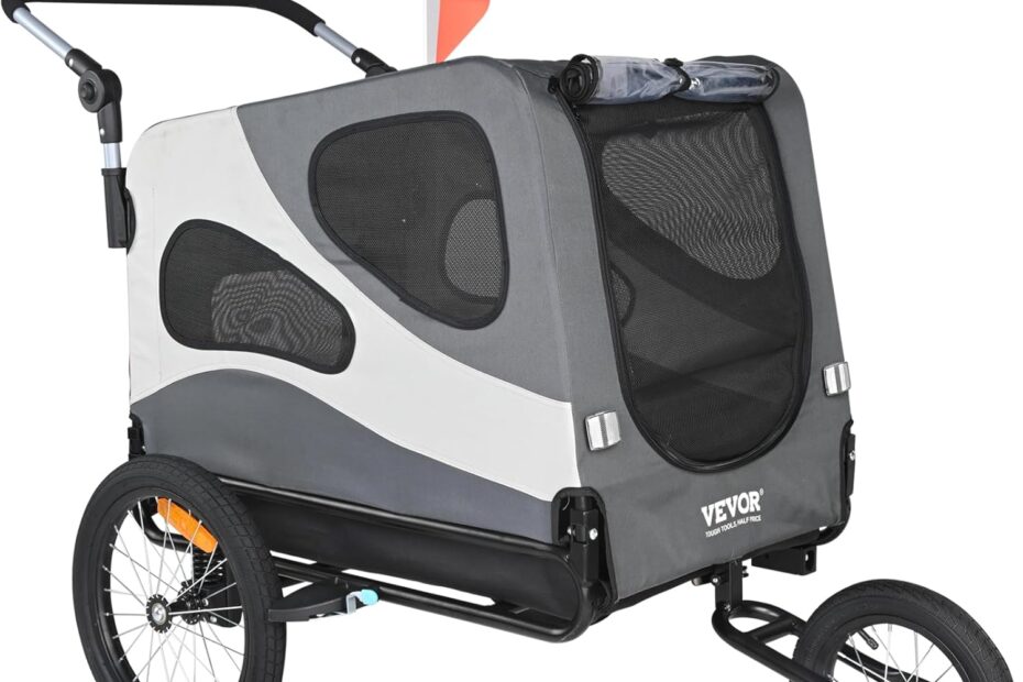 Ride in Style: The VEVOR Dog Bike Trailer Review