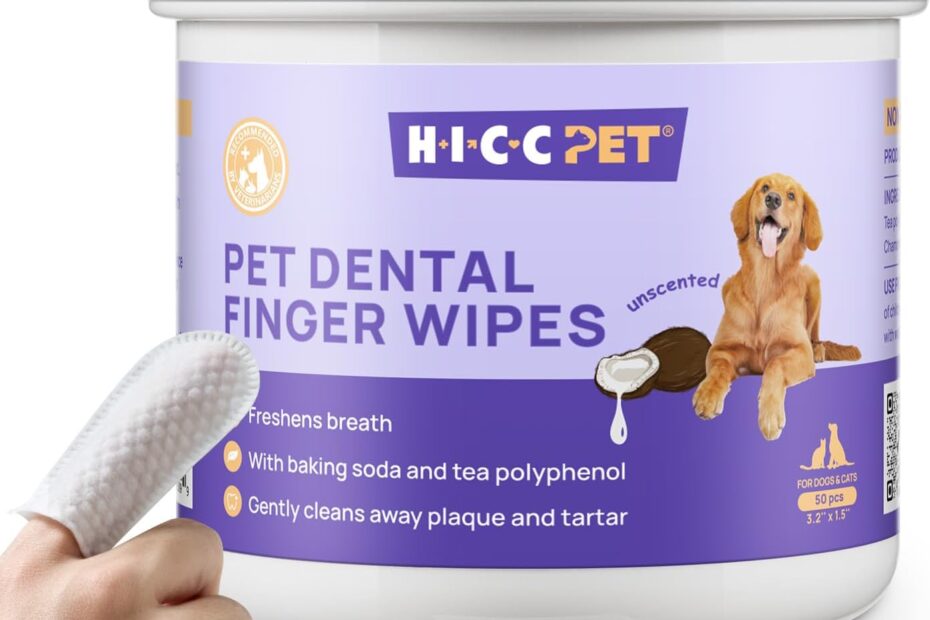 Say Goodbye to Bad Breath: Review of HICC PET Teeth Cleaning Wipes for Dogs & Cats