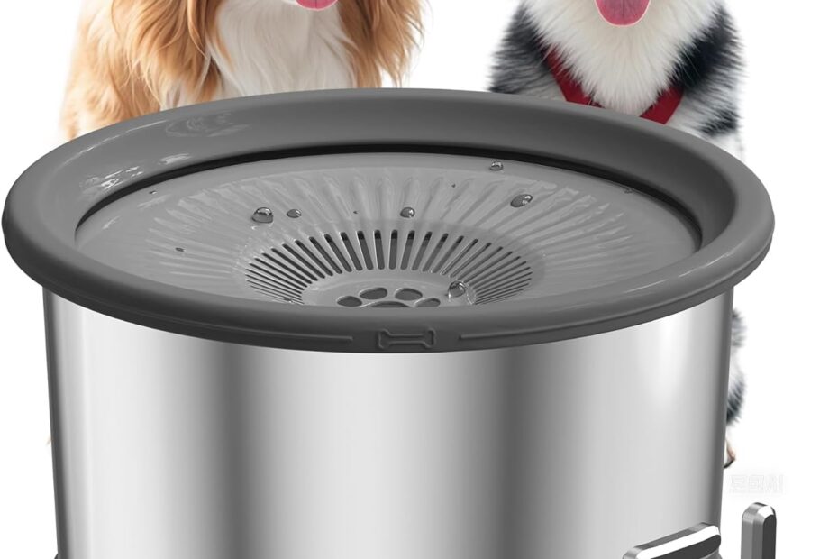 Say Goodbye to Mess: The Ultimate 6.5L No-Spill Dog Water Bowl Review!