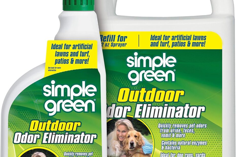 Say Goodbye to Pet Odors: Simple Green Outdoor Odor Eliminator Review