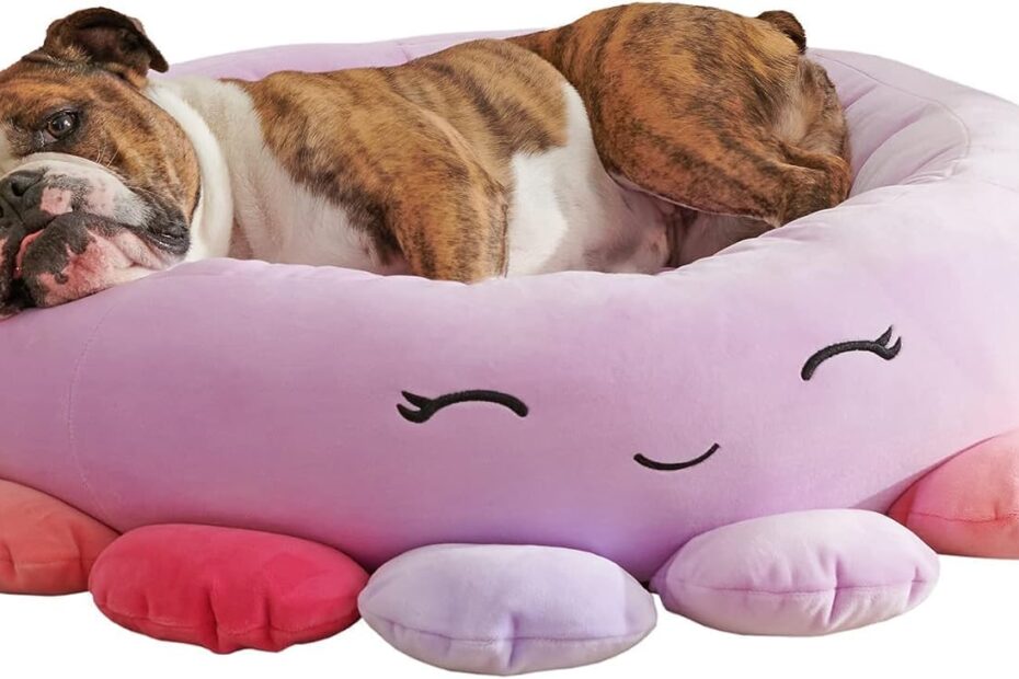 Snuggle in Style: Squishmallows 30-Inch Beula Octopus Pet Bed Review