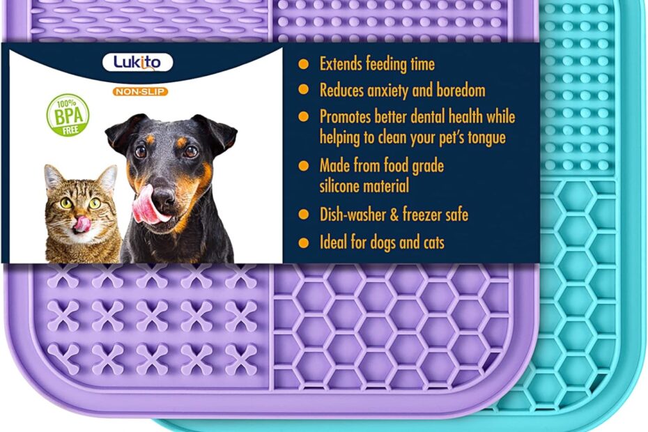 Soothe Your Pet's Woes: LUKITO Lick Mat Review for Ultimate Anxiety Relief!