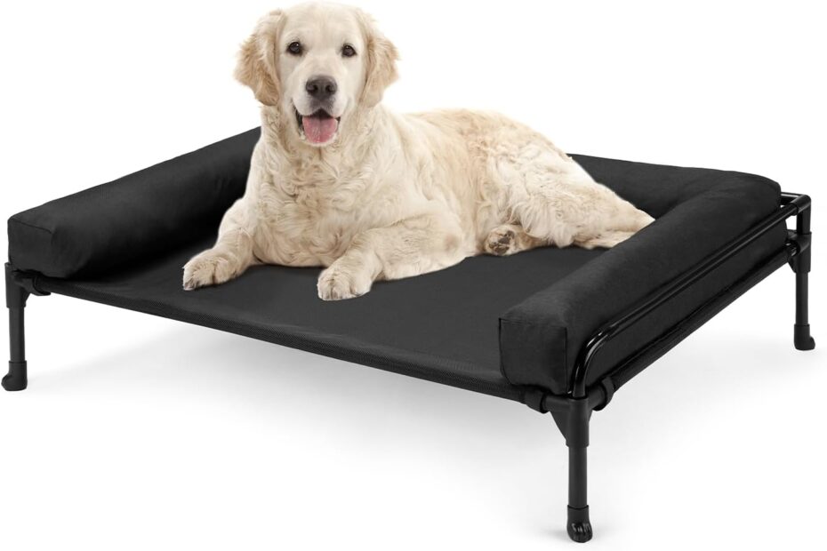 Stay Cool and Comfy: Review of the Veehoo Elevated Raised Dog Bed for Large Dogs