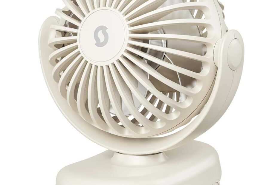 Stay Cool Anywhere: SWEETFULL Mini Clip-On Fan Review