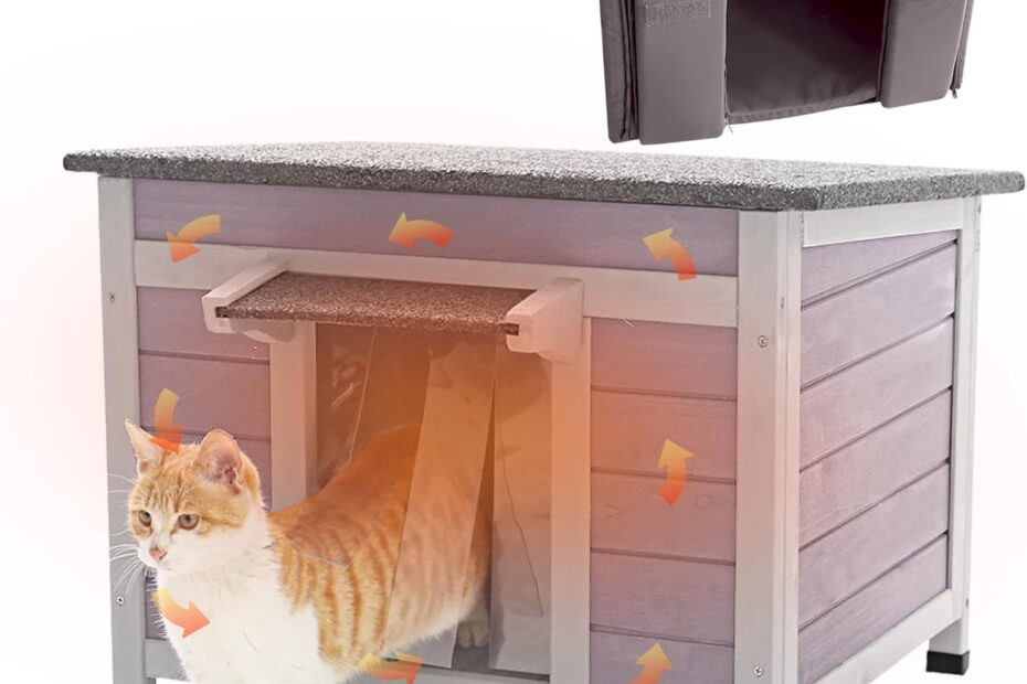 Stay Cozy: The Best Insulated Outdoor Cat House for Winter Protection