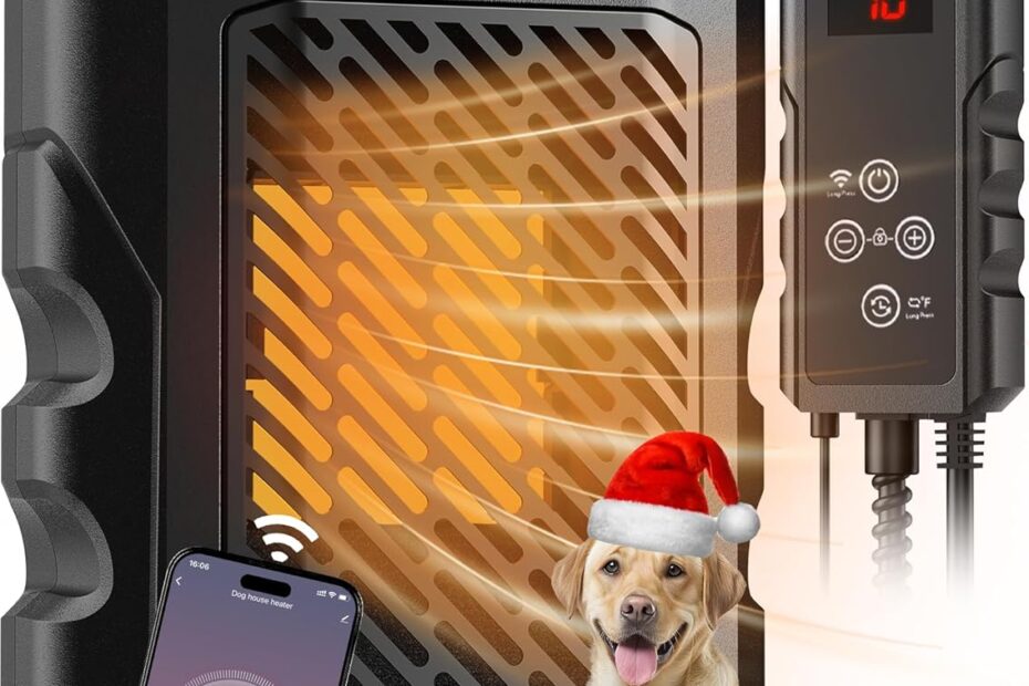 Stay Cozy This Winter: Review of the Smart Dog House Heater with Remote Control